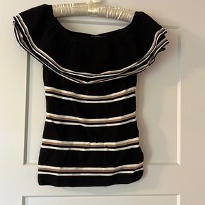 New! White House Black Market Off-the-Shoulder Sweater. Sz S